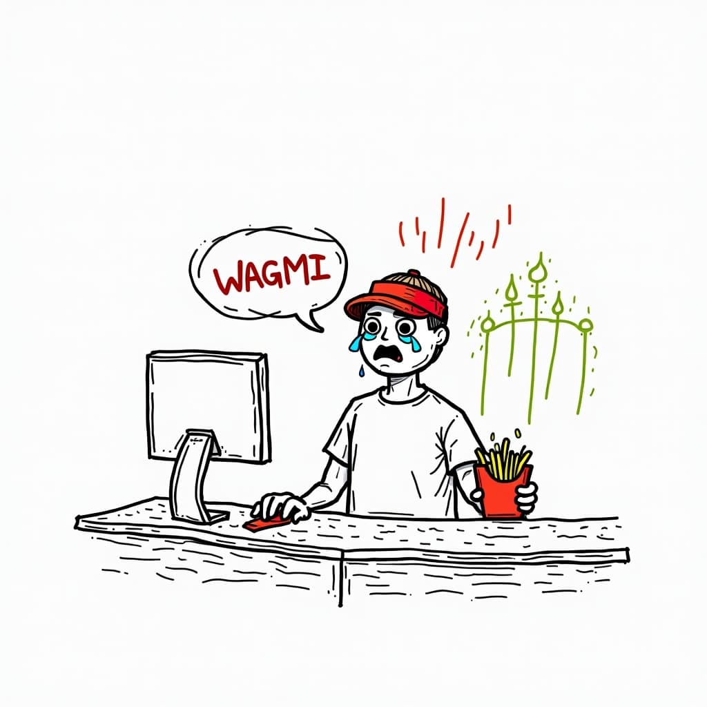 Crying wojak fry cook